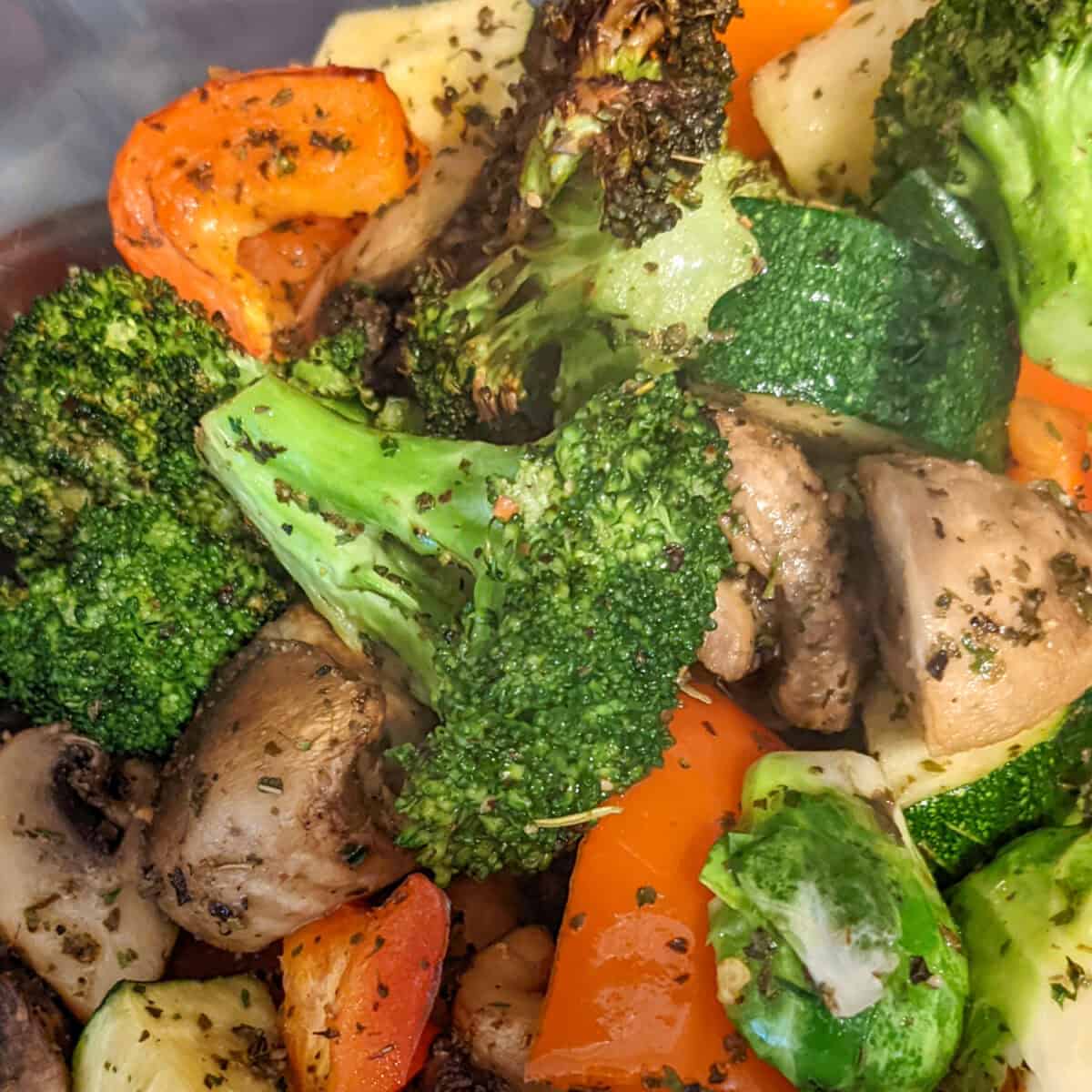 Roasted Vegetables Air-Fried - Just Maika Cooking