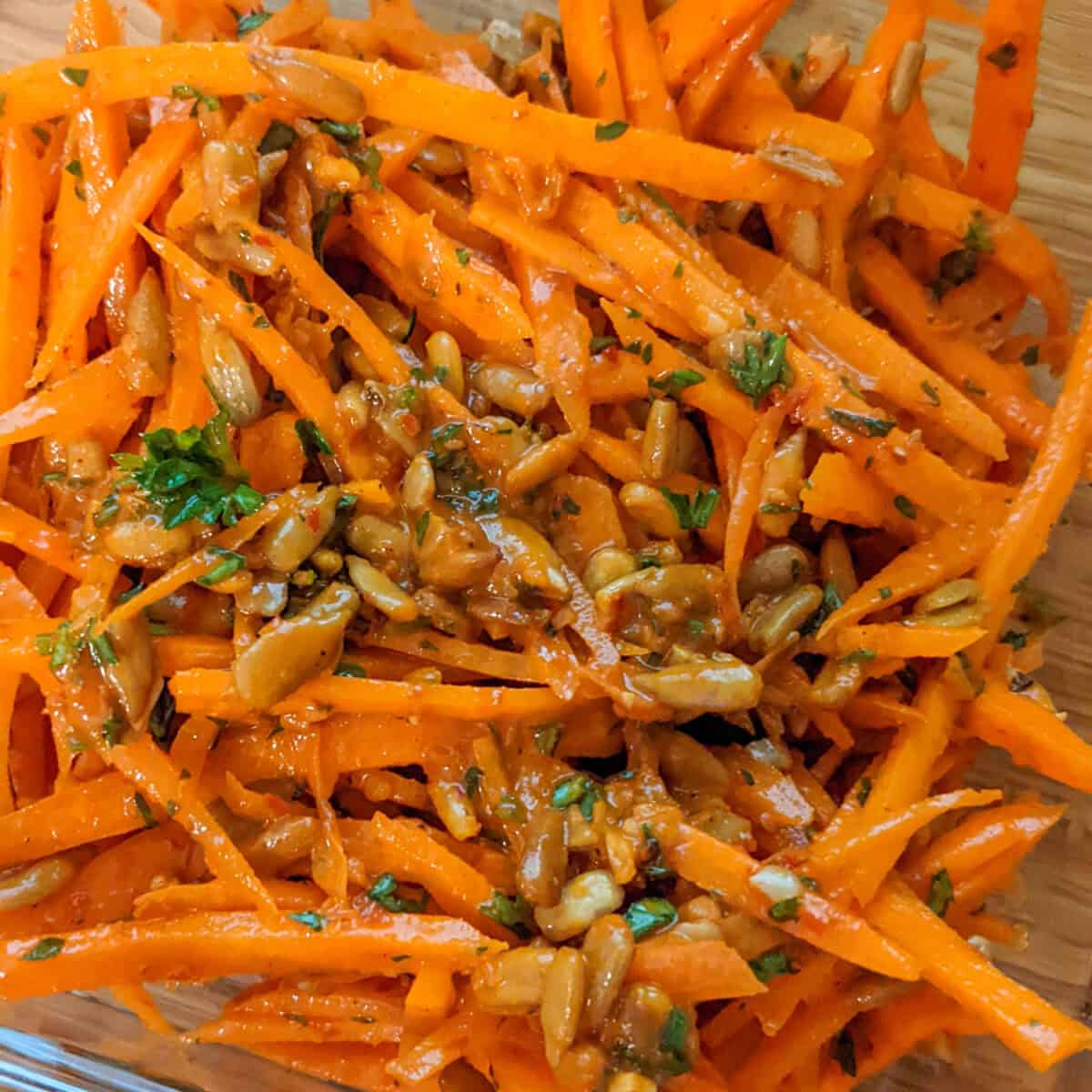 Spicy Moroccan-Inspired Harissa Carrot Salad - Just Maika Cooking
