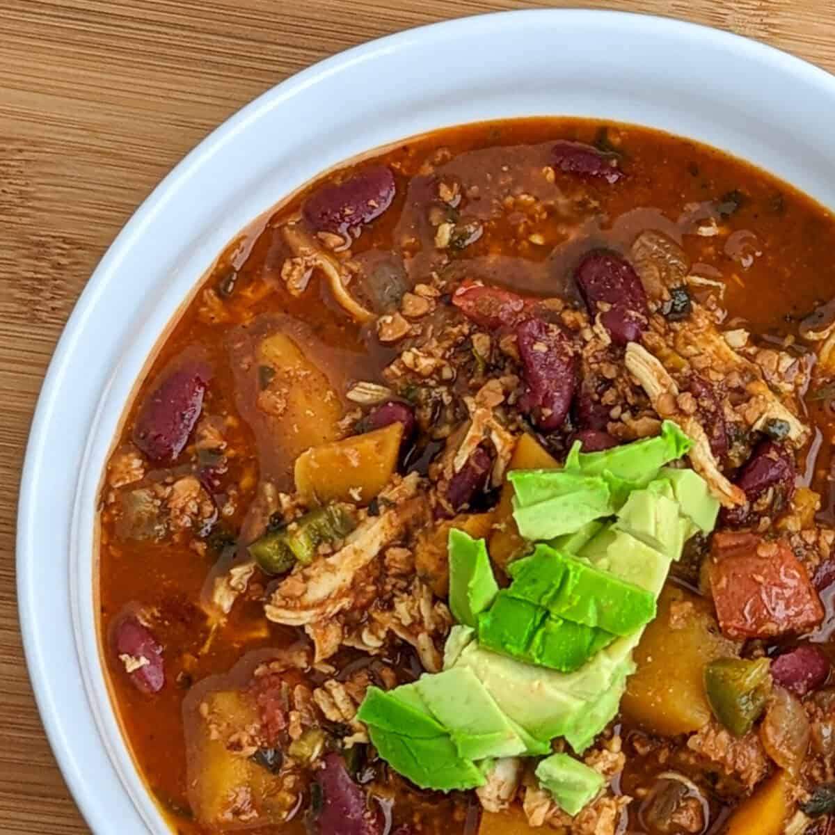 Butternut Squash Chicken Chili - Just Maika Cooking