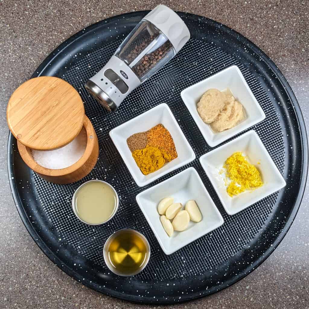 Curried Air Fryer Lamb Chops with Chickpea Cucumber Salad Just Maika