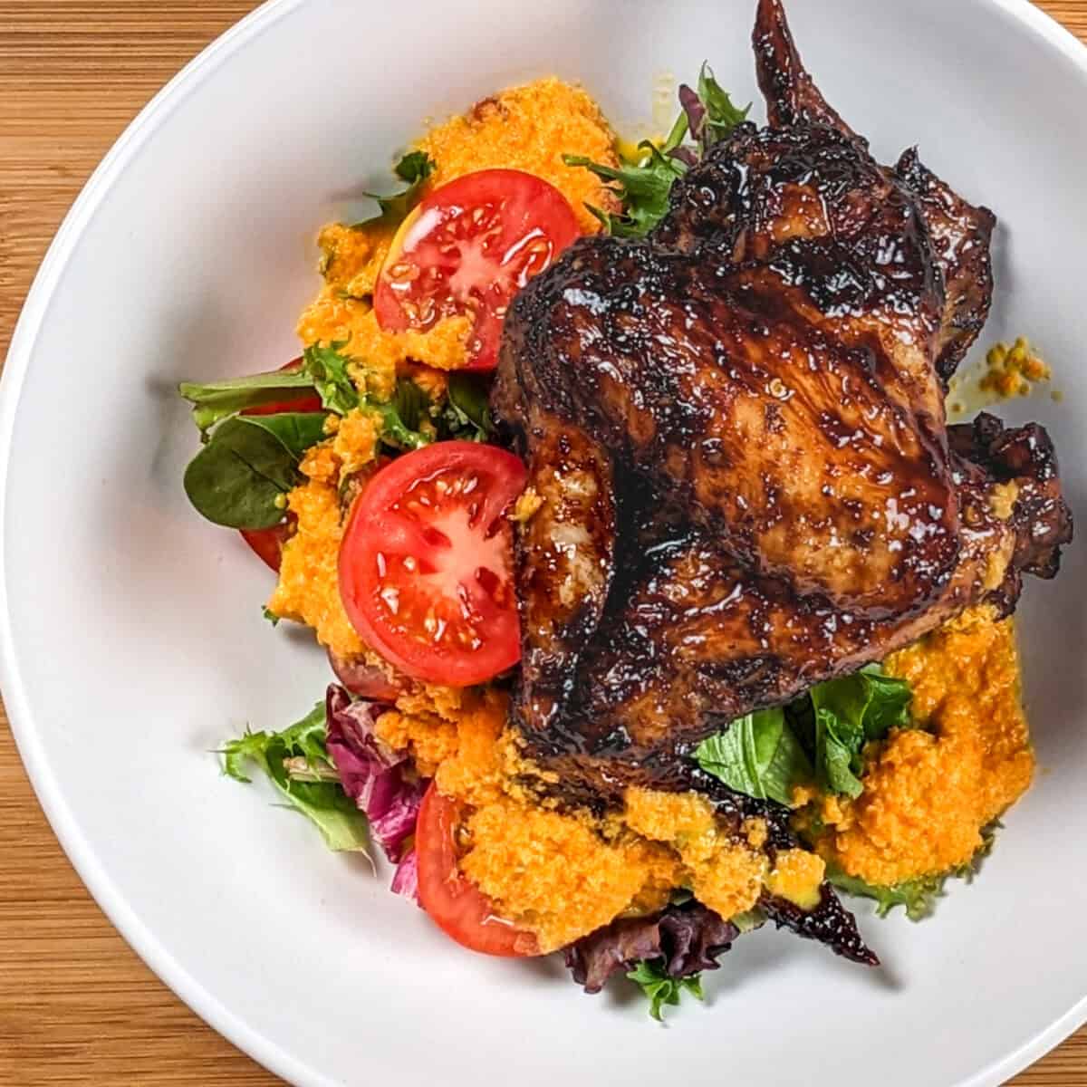 Easy Air Fryer Sticky Date Teriyaki Chicken Wings - Just Maika Cooking