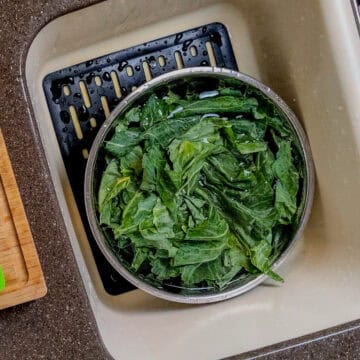 How to Clean Collard Greens Step-by-Step - Just Maika Cooking