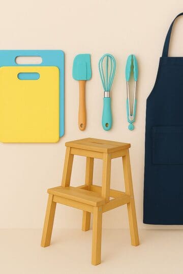 kid safe kitchen tools for children.