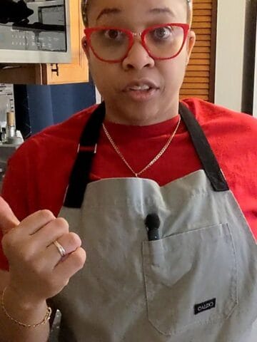 chef maika talking.