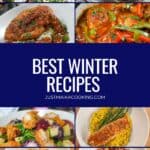 Pinterest pin for Best Winter Recipes to Make for Cozy Dinners post.