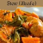 pinterest for the West African Peanut Stew with Chicken and Collard Greens.