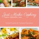 just maika cooking pinterest pin.