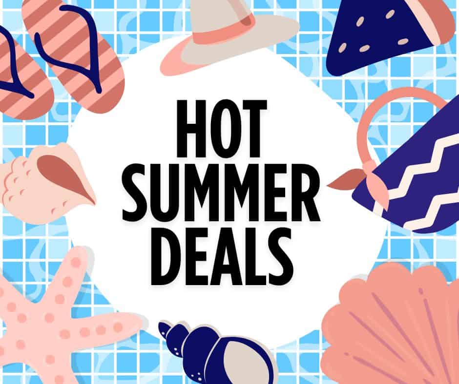 banner for summer deals kitchen tools.